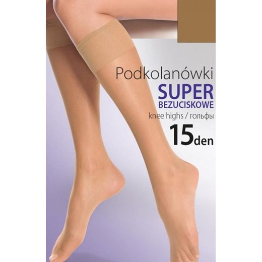 Gabriella Bezuciskowe 15 Den Lycra Code 504 podkolanówki ze sklepu intimiti.pl w kategorii Podkolanówki - zdjęcie 187897760
