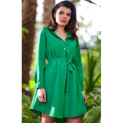 Awama A568 koszulowa mini sukienka ze sklepu intimiti.pl w kategorii Sukienki - zdjęcie 187897972