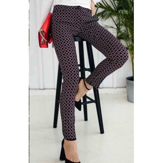 Dopasowane spodnie wzor/1 Lola Fashion ze sklepu intimiti.pl w kategorii Spodnie damskie - zdjęcie 187898043