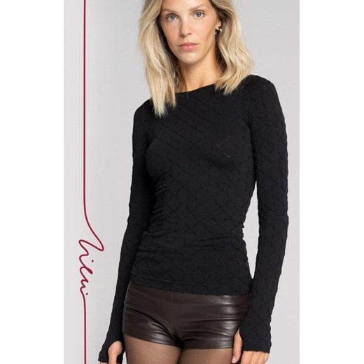 Gatta Zień 43161 Seamless Monogram koszulka damska ze sklepu intimiti.pl w kategorii Bluzki damskie - zdjęcie 187898282