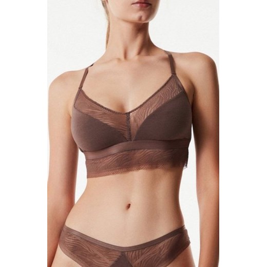 Conte Zebra LBE 1351 biustonosz bustier cappucino ze sklepu intimiti.pl w kategorii Biustonosze - zdjęcie 187898434