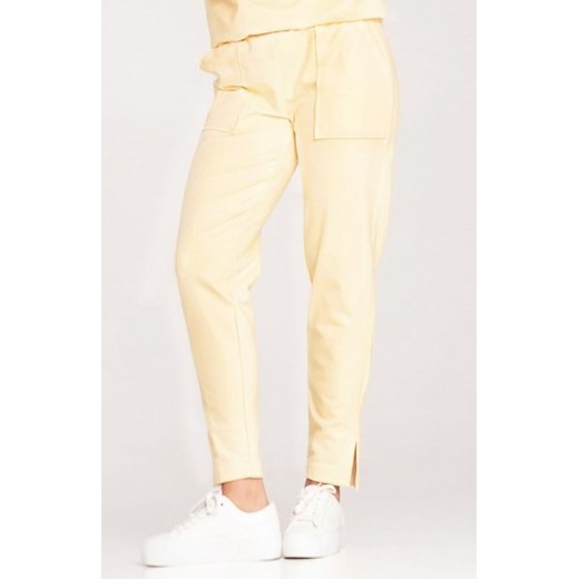 Figl M1035 żółte spodnie damskie ze sklepu intimiti.pl w kategorii Spodnie damskie - zdjęcie 187898530