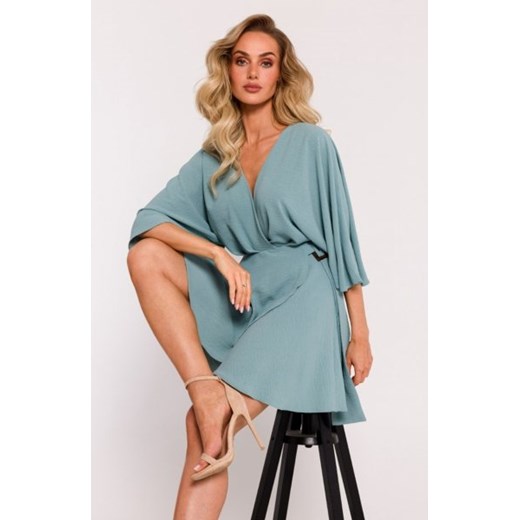 Moe sukienka mini z rozkloszowanym dołem agawa M785 ze sklepu intimiti.pl w kategorii Sukienki - zdjęcie 187898690