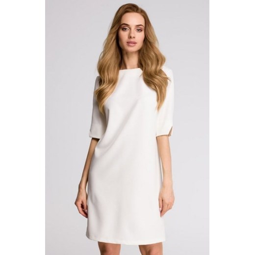 Style S113 sukienka ecru ze sklepu intimiti.pl w kategorii Sukienki - zdjęcie 187899092