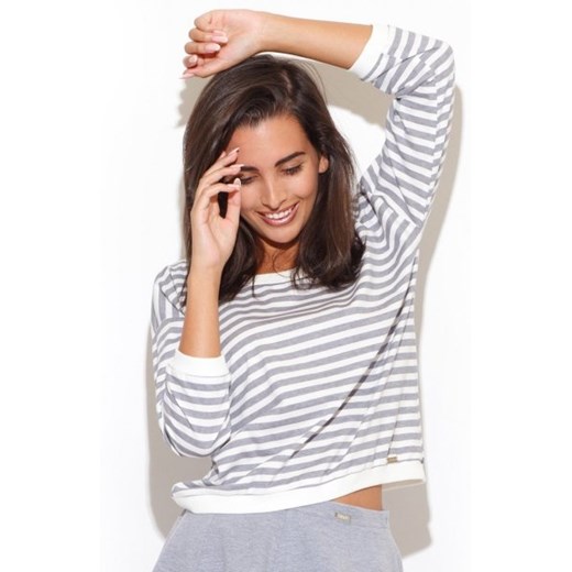 Katrus K204 bluzka szara ze sklepu intimiti.pl w kategorii Bluzki damskie - zdjęcie 187899280