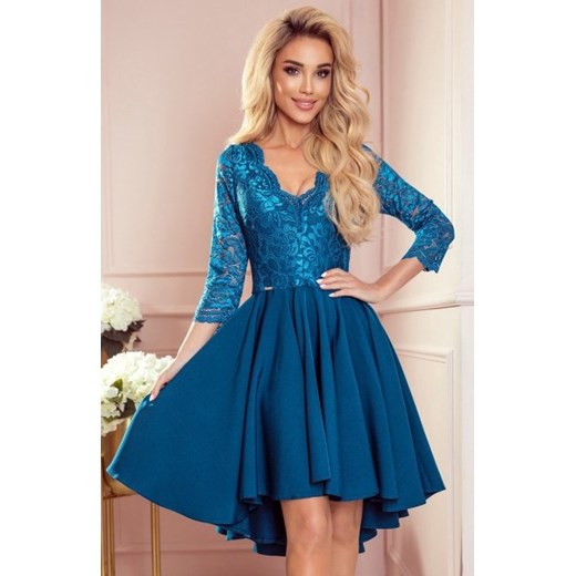 Numoco 210-14 NICOLLE sukienka z dłuższym tyłem ze sklepu intimiti.pl w kategorii Sukienki - zdjęcie 187899542