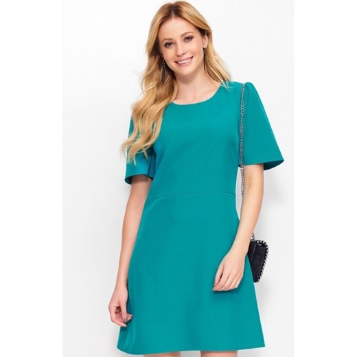 *Makadamia M378 sukienka zielona ze sklepu intimiti.pl w kategorii Sukienki - zdjęcie 187899594