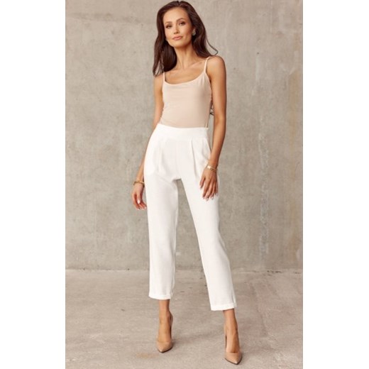 Spodnie damskie ecru 0015 ze sklepu intimiti.pl w kategorii Spodnie damskie - zdjęcie 187899702