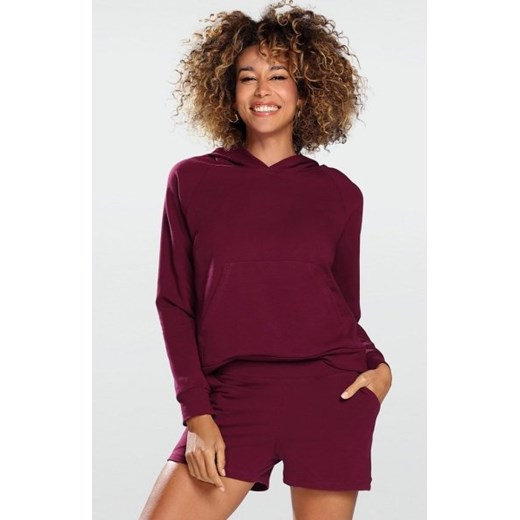 Dkaren bordowy dresowy komplet damski Koko ze sklepu intimiti.pl w kategorii Komplety i garnitury damskie - zdjęcie 187900001