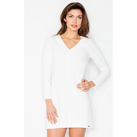 Figl M471 sukienka ecru ze sklepu intimiti.pl w kategorii Sukienki - zdjęcie 187900361