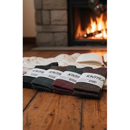 Knittex 22511 Glamour 08 skarpetki damskie ze sklepu intimiti.pl w kategorii Skarpetki damskie - zdjęcie 187900552