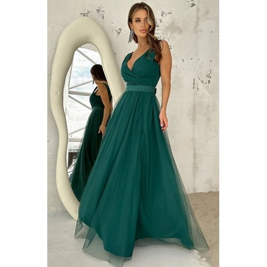 Elegancka sukienka szyfonowa maxi  248-13 ze sklepu intimiti.pl w kategorii Sukienki - zdjęcie 187900754