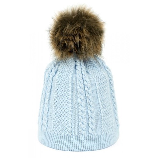 Art of polo Ula błękitna czapka damska ze sklepu intimiti.pl w kategorii Czapki zimowe damskie - zdjęcie 187900910