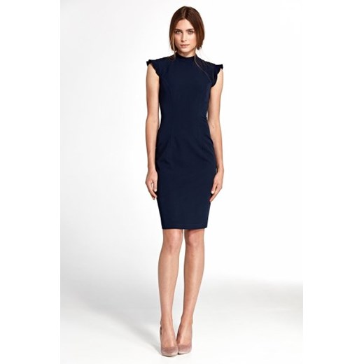 *Nife S102R sukienka granatowa Nife promocja intimiti.pl