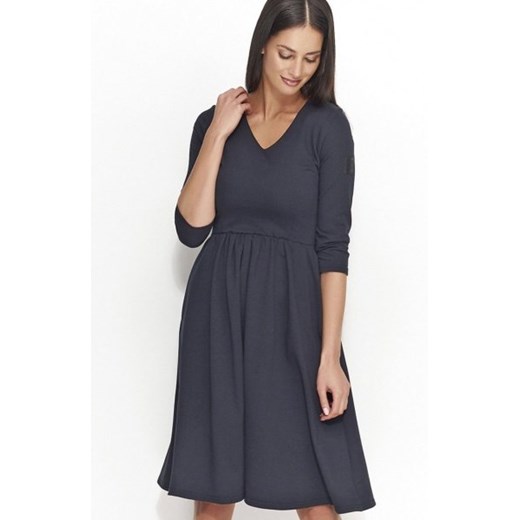 *Numinou NU58 sukienka granatowa ze sklepu intimiti.pl w kategorii Sukienki - zdjęcie 187901123