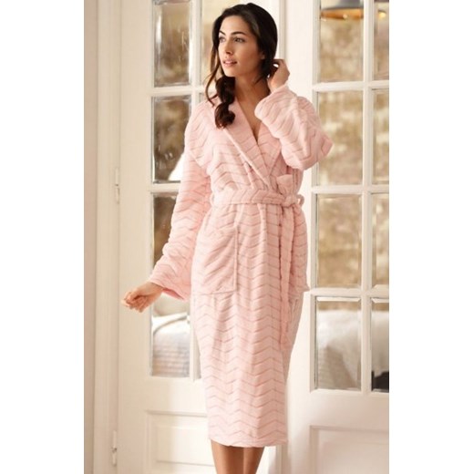 Morelowy szlafrok Unikat Stella ze sklepu intimiti.pl w kategorii Szlafroki damskie - zdjęcie 187901374