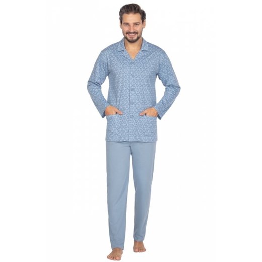 Regina 463/24 MAXI rozpinana piżama męska ze sklepu intimiti.pl w kategorii Piżamy męskie - zdjęcie 187901801