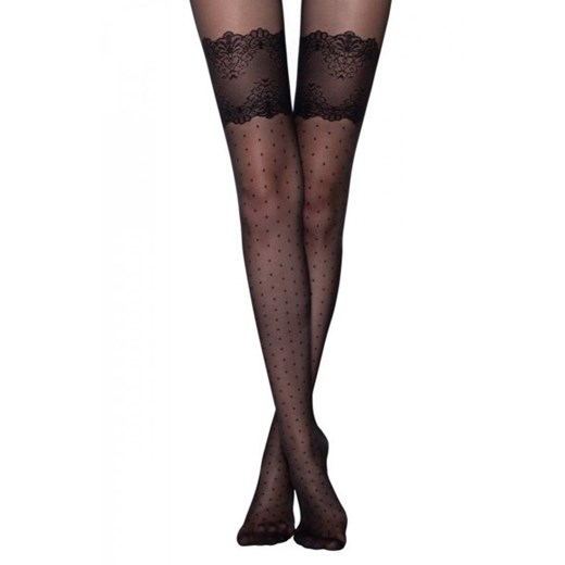 Conte Seduction rajstopy z imitacją pończoch ze sklepu intimiti.pl w kategorii Rajstopy - zdjęcie 187901902