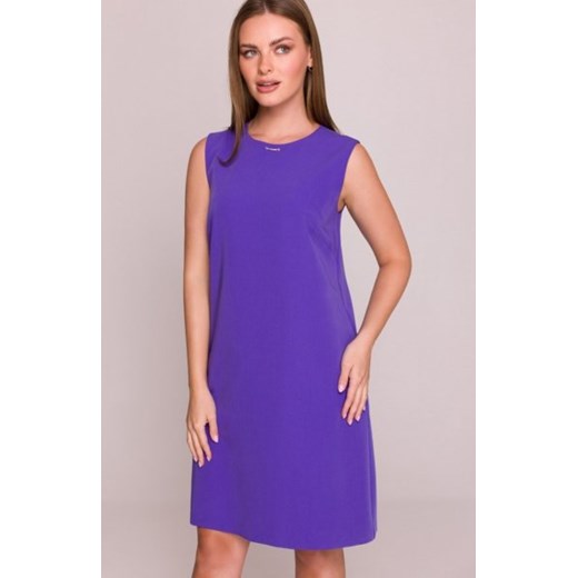 Stylove S408 sukienka bez rękawów fioletowa ze sklepu intimiti.pl w kategorii Sukienki - zdjęcie 187902222