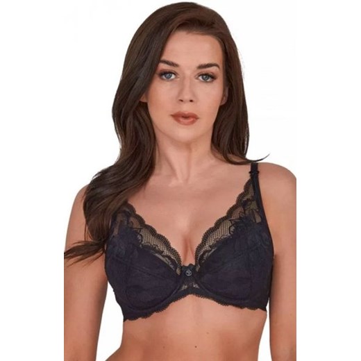 Koronkowy biustonosz push-up czarny Vika 1200 ze sklepu intimiti.pl w kategorii Biustonosze - zdjęcie 187902362