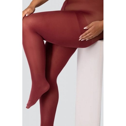Mona Elizabeth rajstopy size plus 70 den garnet ze sklepu intimiti.pl w kategorii Rajstopy - zdjęcie 187902391