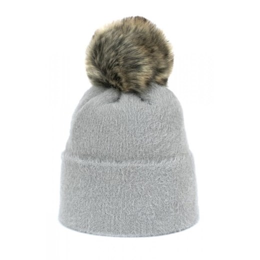 Art of polo Soft Fluff czapka damska jasnoszara ze sklepu intimiti.pl w kategorii Czapki zimowe damskie - zdjęcie 187902823