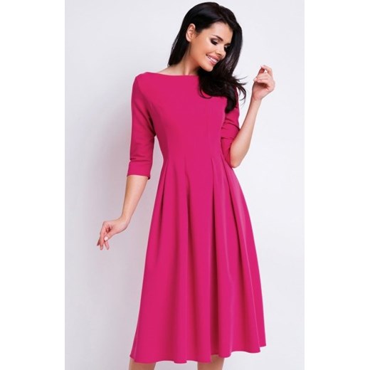 *Awama A159 sukienka różowa ze sklepu intimiti.pl w kategorii Sukienki - zdjęcie 187903614