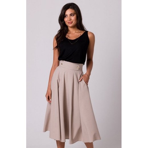 Bewear B265 spódnica midi rozkloszowana ze sklepu intimiti.pl w kategorii Spódnice - zdjęcie 187903642