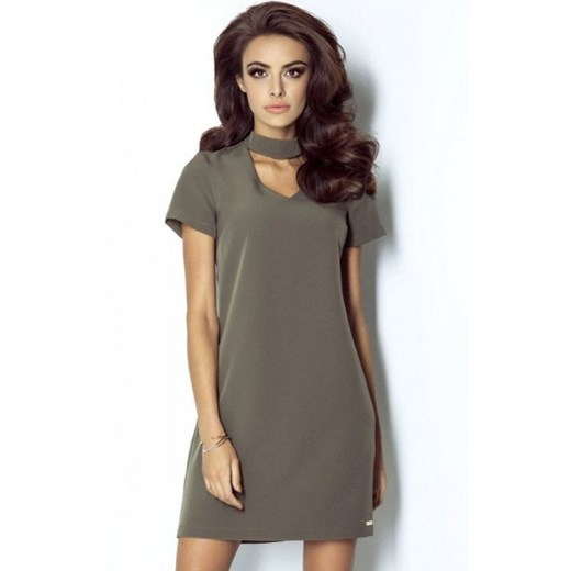 Ivon 204 Elena sukienka khaki ze sklepu intimiti.pl w kategorii Sukienki - zdjęcie 187903884