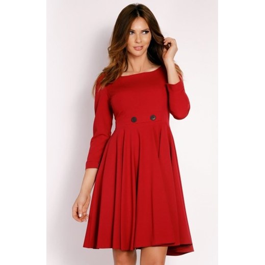 LOU LOU L003 sukienka bordowa ze sklepu intimiti.pl w kategorii Sukienki - zdjęcie 187904752