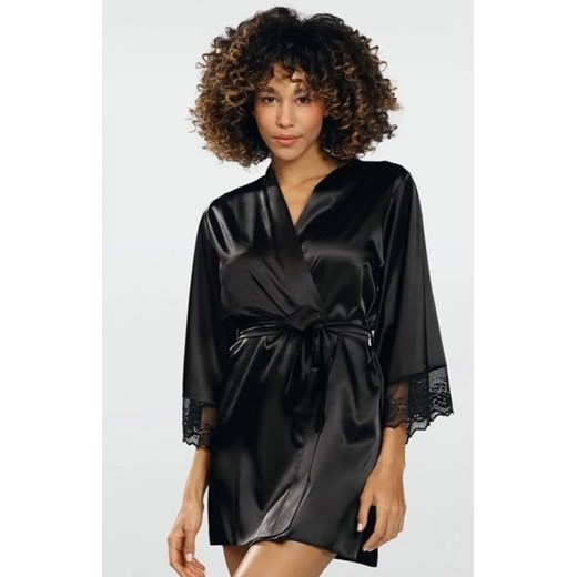 Dkaren Adela satynowy peniuar damski ze sklepu intimiti.pl w kategorii Szlafroki damskie - zdjęcie 187904960