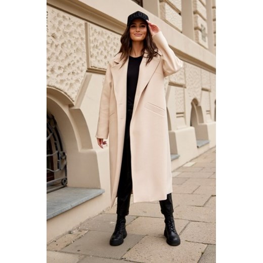 Roco oversizowy płaszcz damski ze sklepu intimiti.pl w kategorii Płaszcze damskie - zdjęcie 187905350