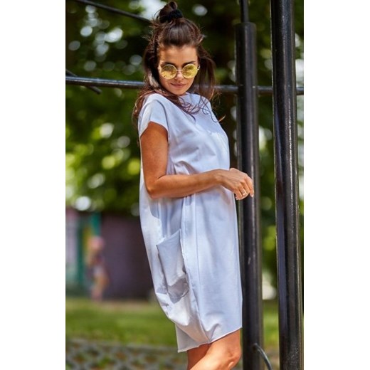 Sportowa sukienka z kieszeniami M206 ze sklepu intimiti.pl w kategorii Sukienki - zdjęcie 187906113