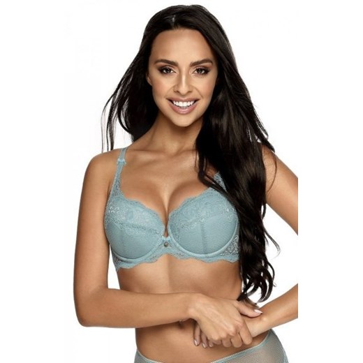 *Mat 3210/11 Milo biustonosz push-up niebieski ze sklepu intimiti.pl w kategorii Biustonosze - zdjęcie 187906164