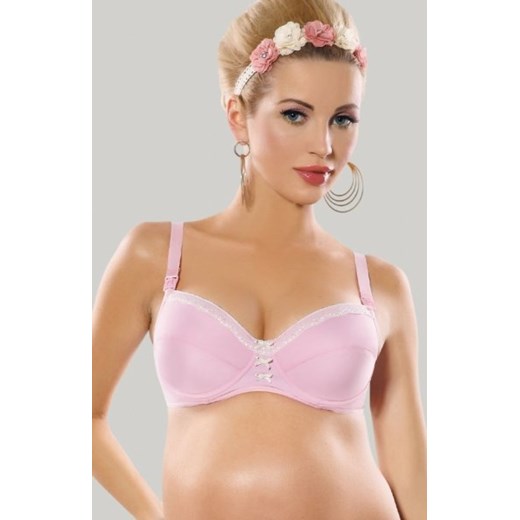 *Mitex Pink Candy Bra biustonosz ciążowy ze sklepu intimiti.pl w kategorii Biustonosze - zdjęcie 187906362