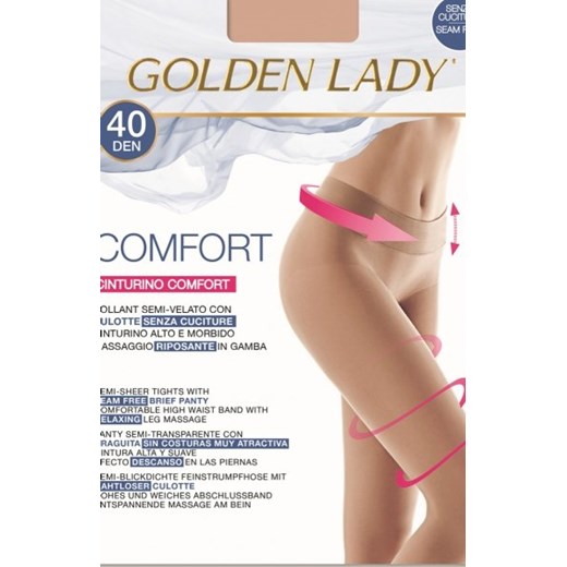 *Golden Lady Comfort 40 den rajstopy wyszczuplające ze sklepu intimiti.pl w kategorii Rajstopy - zdjęcie 187906424
