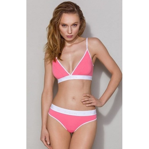 Biustonosz miękki Passion PS007 różowy ze sklepu intimiti.pl w kategorii Biustonosze - zdjęcie 187907560