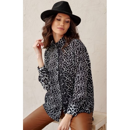 Bluzka damska w panterkę Roco 126 ze sklepu intimiti.pl w kategorii Bluzki damskie - zdjęcie 187907904