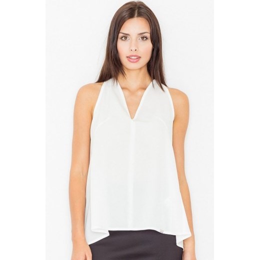 Figl M480 bluzka ecru ze sklepu intimiti.pl w kategorii Bluzki damskie - zdjęcie 187908074