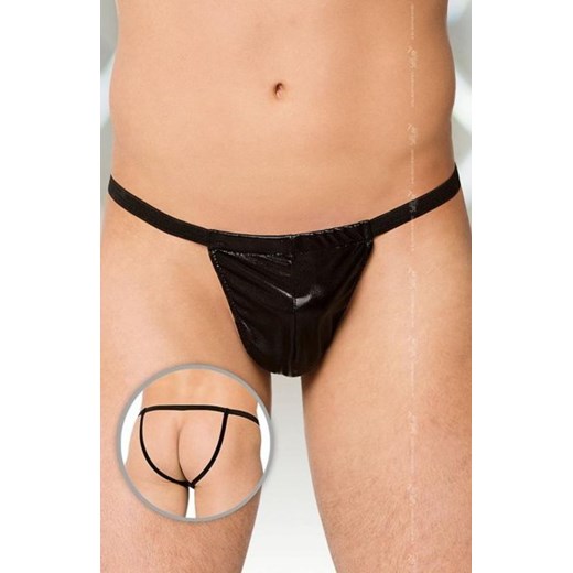 Softline 4506 stringi męskie czarne ze sklepu intimiti.pl w kategorii Majtki damskie - zdjęcie 187908721