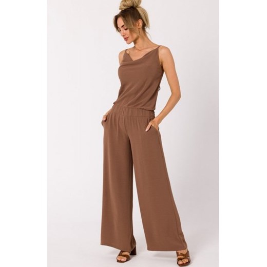 Moe M737 czekoladowy kombinezon na ramiączkach ze sklepu intimiti.pl w kategorii Kombinezony damskie - zdjęcie 187909041
