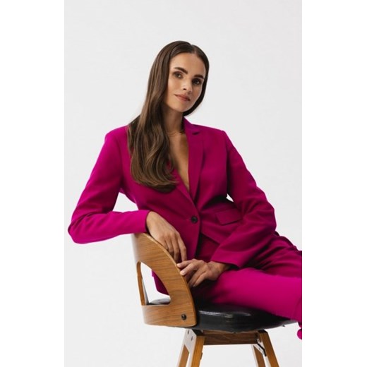 Stylove S353 krótka marynarka śliwkowa ze sklepu intimiti.pl w kategorii Marynarki damskie - zdjęcie 187909300