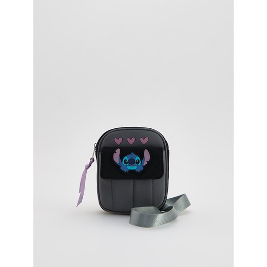 Reserved - Saszetka Lilo i Stitch - ciemnoszary ze sklepu Reserved w kategorii Torby i walizki dziecięce - zdjęcie 187909542