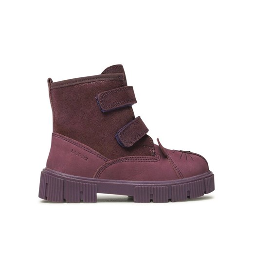 Kozaki Lasocki Kids CI12-VELLA-01(III)DZ Fioletowy ze sklepu eobuwie.pl w kategorii Buty zimowe dziecięce - zdjęcie 187910293