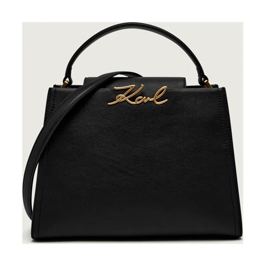 Karl Lagerfeld Skórzany kuferek k/signature ze sklepu Gomez Fashion Store w kategorii Kuferki - zdjęcie 187911160