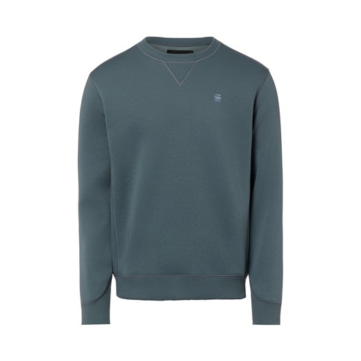 G-Star RAW Bluza męska Mężczyźni Bawełna szary jednolity ze sklepu vangraaf w kategorii Bluzy męskie - zdjęcie 187912792