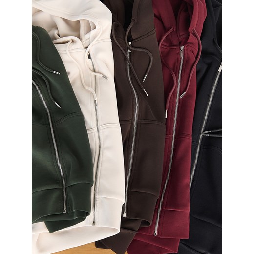 Reserved - Oversizowa bluza - czarny ze sklepu Reserved w kategorii Bluzy damskie - zdjęcie 187913602