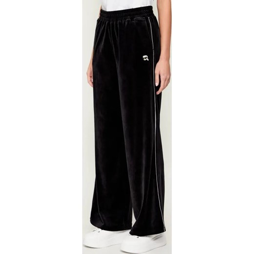 Karl Lagerfeld Spodnie dresowe Ikon | Loose fit ze sklepu Gomez Fashion Store w kategorii Spodnie damskie - zdjęcie 187914642