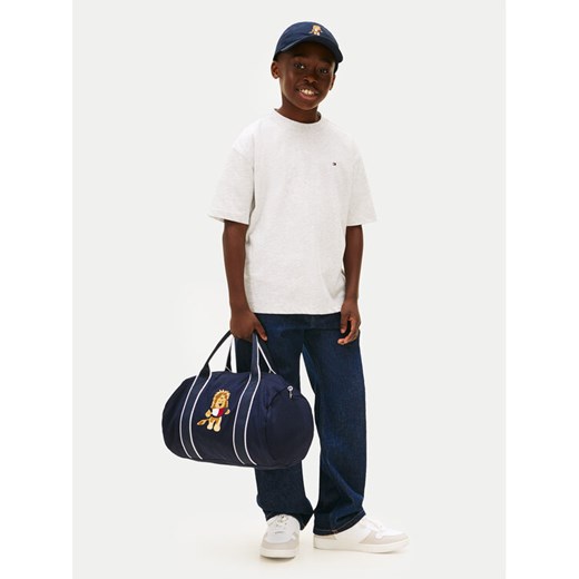 Tommy Hilfiger T-Shirt Essential Archive KB0KB09646 Szary Regular Fit ze sklepu MODIVO w kategorii T-shirty chłopięce - zdjęcie 187917700