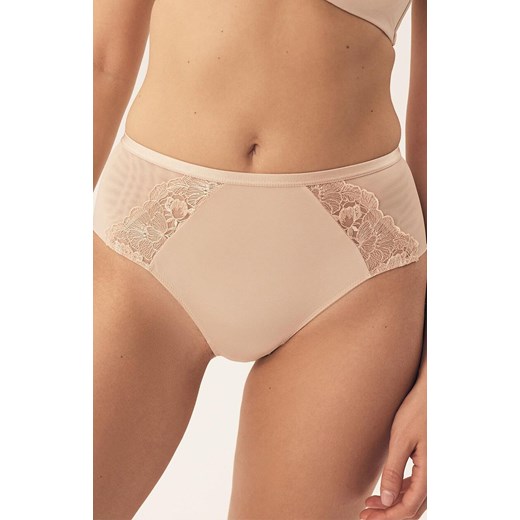Esotiq majtki z wysokim stanem Bethany 41112-80X, Kolor beżowy, Rozmiar L, Esotiq ze sklepu Intymna w kategorii Majtki damskie - zdjęcie 187918123